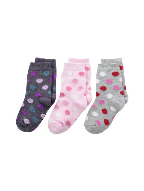 kids pack of 3 above ankle length sock - 19137713 - Very Small Image - 1