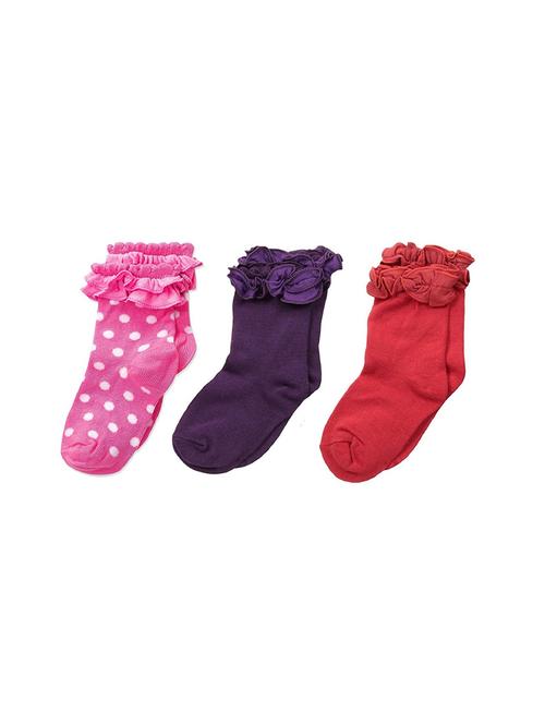 pack of 3 multi colored ankle length sock - 19137822 - Very Small Image - 1