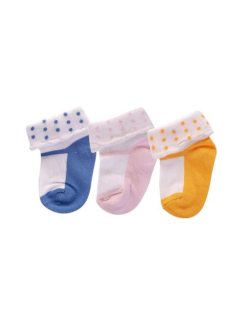 pack of 3 multi colored ankle length sock - 19137830 - Very Small Image - 1