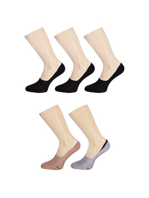 pack of 5 no show socks - 19137871 - Very Small Image - 1