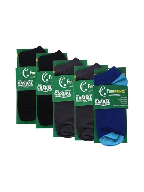 pack of 5 ankle length sock - 19137949 - Very Small Image - 1