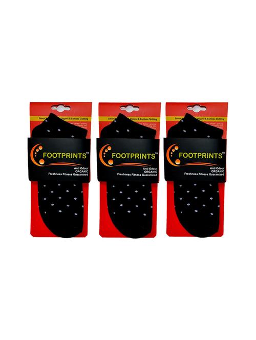 pack of 3 black ankle length sock - 19138126 - Very Small Image - 1