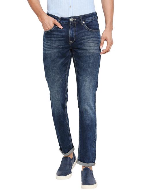 mid rise washed denim jean - 19138237 - Very Small Image - 1