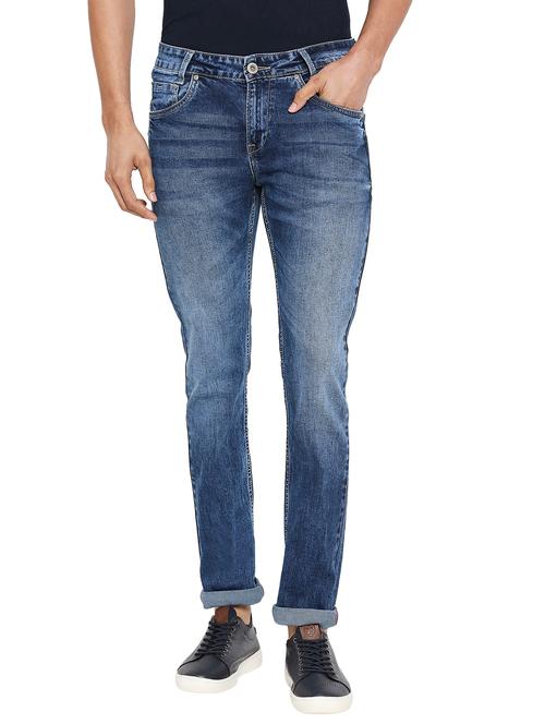 mid rise washed denim jean - 19138307 - Very Small Image - 1