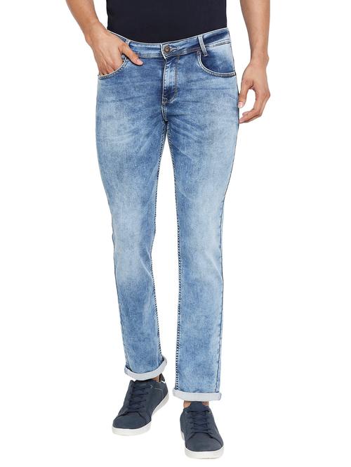 mid rise washed denim jean - 19138316 - Very Small Image - 1