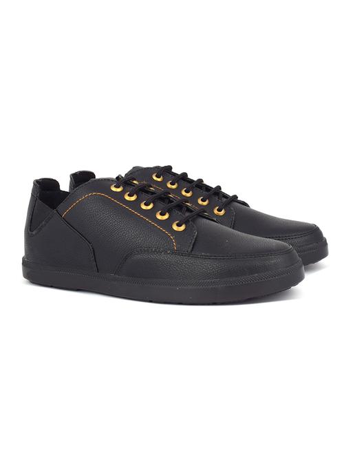 men's black casual sneakers - 19138724 - Very Small Image - 1