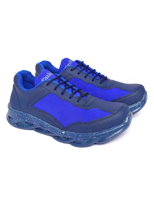 blue lace up sport shoe - 19138896 - Very Small Image - 1