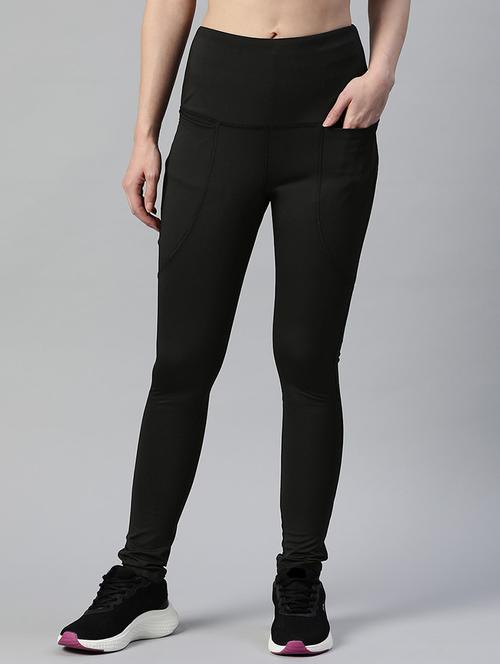 high rise solid track pant - 19139009 - Very Small Image - 1