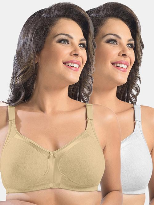 women solid bra combo - 19139808 - Very Small Image - 1