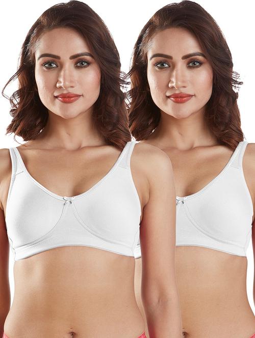 set of 2 solids sports bra - 19139984 - Very Small Image - 1