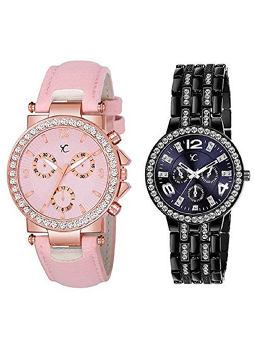 girls pack of 2 analog watch - 19140534 - Very Small Image - 1