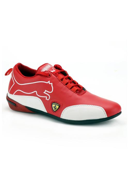 red lace up shoe - 19141131 - Very Small Image - 1