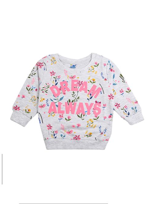 all over print round neck sweatshirt - 19141236 - Very Small Image - 1