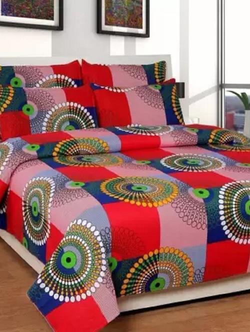 1 double bedsheet with 2 pillow covers - 19142532 - Very Small Image - 1