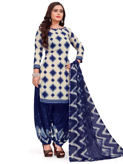 patiyala unstitched suit - 19142692 - Very Small Image - 1