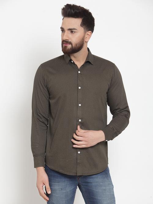 polka dots casual shirts - 19143316 - Very Small Image - 1