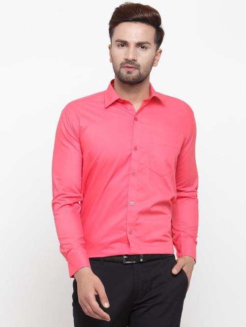 men solid formal shirt - 19144060 - Very Small Image - 1