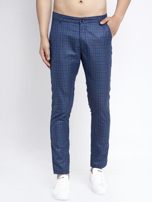 mid rise flat front casual trouser - 19144685 - Very Small Image - 1