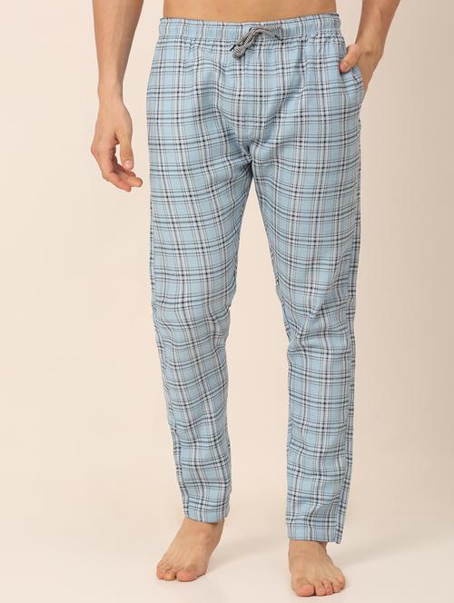 mens checks pyjama - 19144904 - Very Small Image - 1
