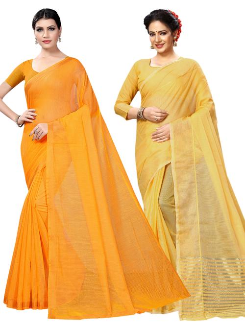 women's saree combo with blouse - 19145076 - Very Small Image - 1