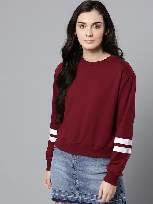 women's plain sweatshirt - 19145631 - Very Small Image - 1