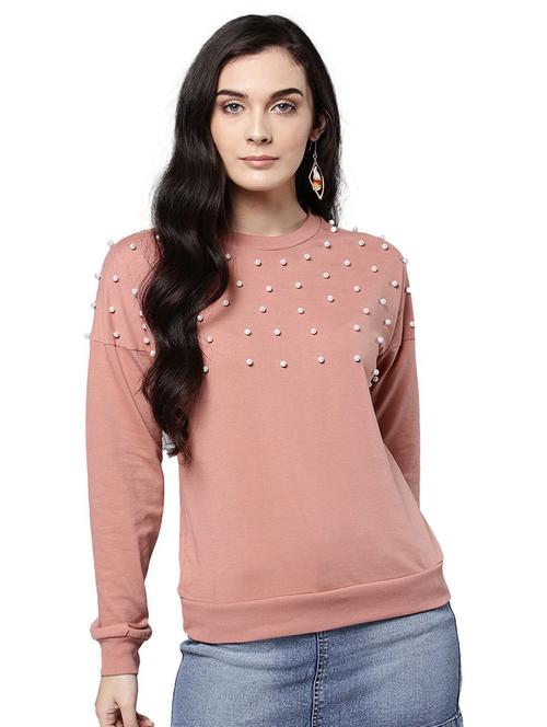 crew neck solid sweatshirt - 19145632 - Very Small Image - 1