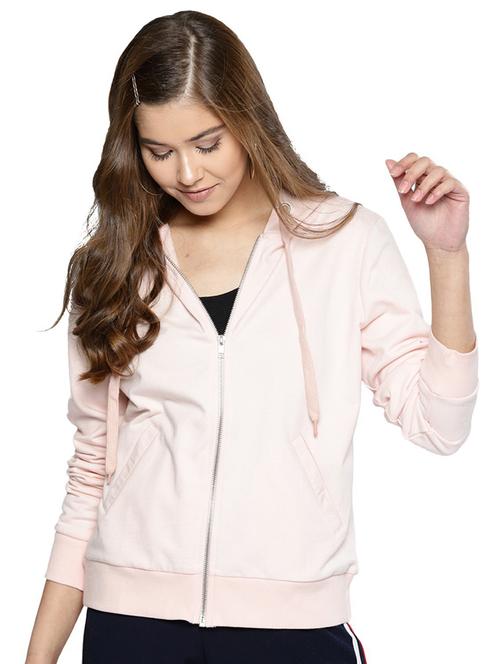 zip up solid sweatshirt - 19145661 - Very Small Image - 1