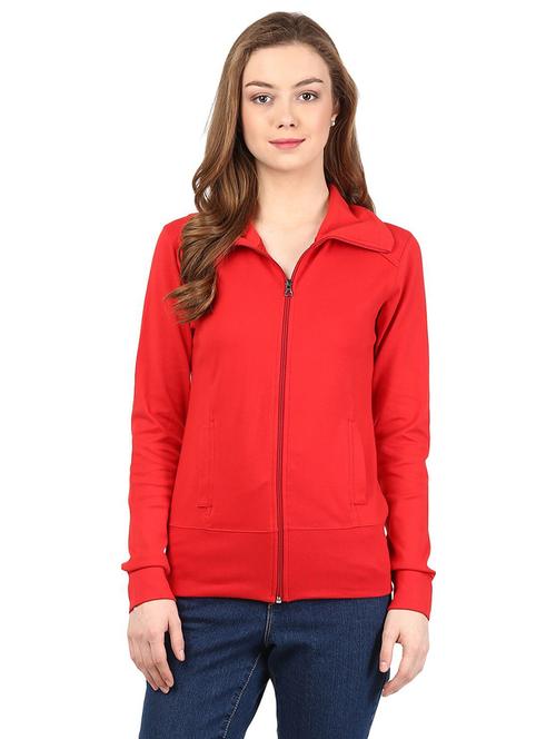 zip up solid sweatshirt - 19145670 - Very Small Image - 1