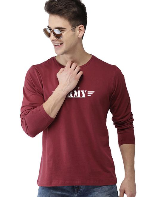 round neck chest printed t-shirt - 19147006 - Very Small Image - 1