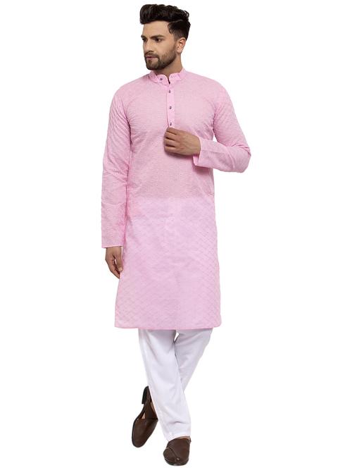 mandarin neck fancy long kurta - 19148195 - Very Small Image - 1