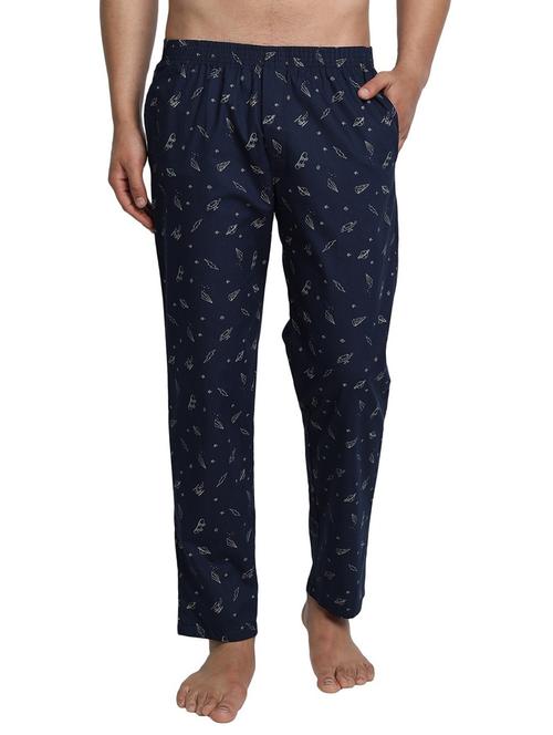 dark blue printed pyjama - 19149170 - Very Small Image - 1