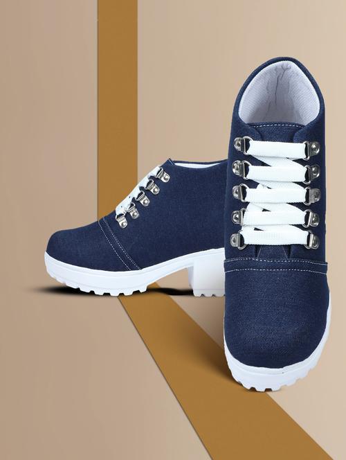 navy ankle boot - 19154973 - Very Small Image - 1