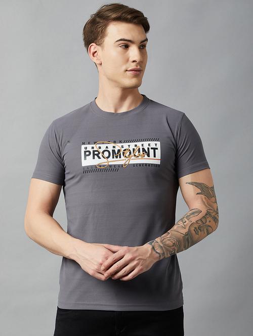 grey cotton t-shirt - 19155747 - Very Small Image - 1