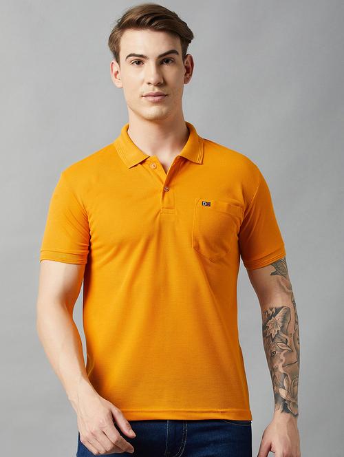 yellow cotton t-shirt - 19155757 - Very Small Image - 1