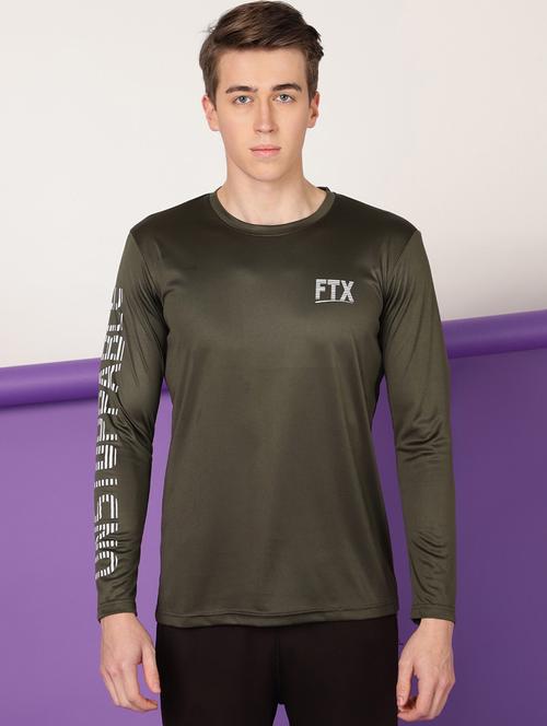 green polyester t-shirt - 19156234 - Very Small Image - 1