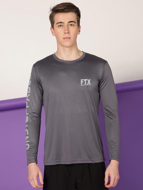 grey polyester t-shirt - 19156235 - Very Small Image - 1