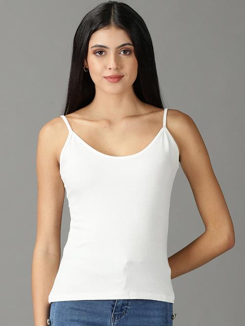 women's camisole shoulder strap top - 19159864 - Very Small Image - 1