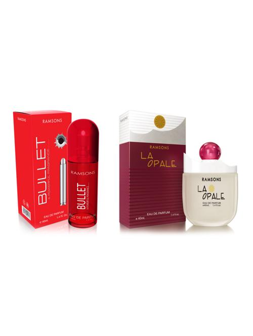 ramsons bullet & la apple eau de perfume 80ml (pack of 2) - 19160435 - Very Small Image - 1