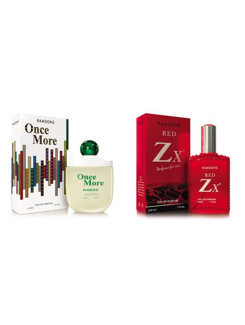 ramsons once more & red zx eau de perfume 70ml (pack of 2) - 19160457 - Very Small Image - 1
