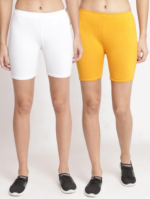 pack of 2 solid sports shorts - 19161384 - Very Small Image - 1