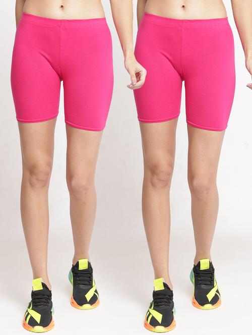 pack of 2 solid sports shorts - 19161435 - Very Small Image - 1