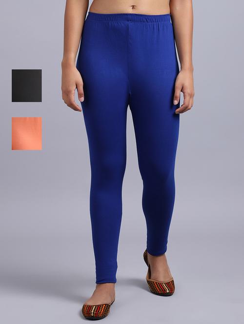 pack of 3 solid leggings - 19161710 - Very Small Image - 1