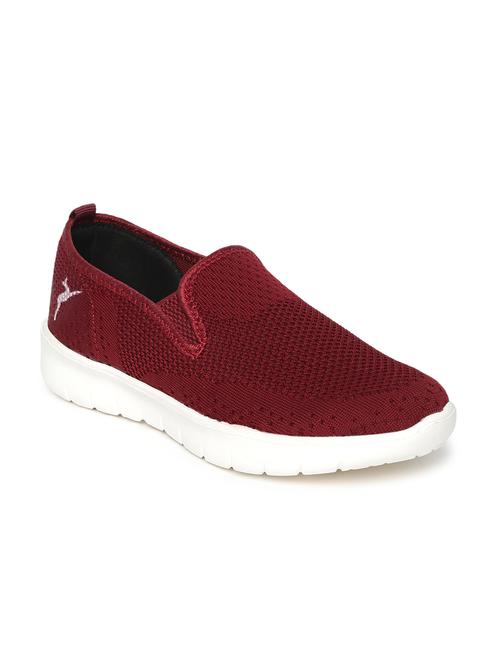 red slip on casual shoes - 19163015 - Very Small Image - 1