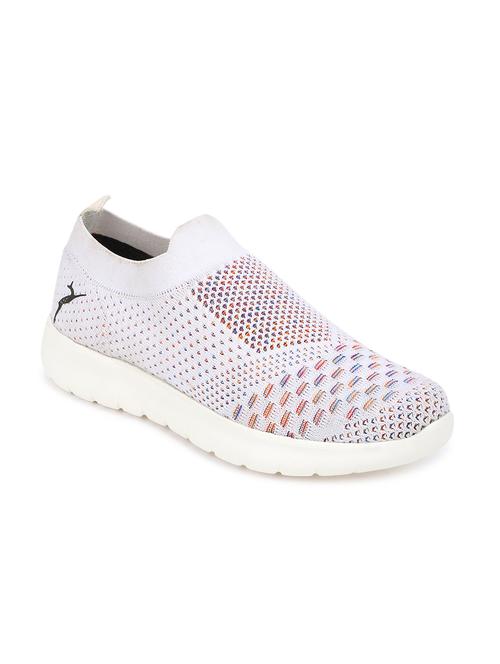 white slip on casual shoes - 19163042 - Very Small Image - 1