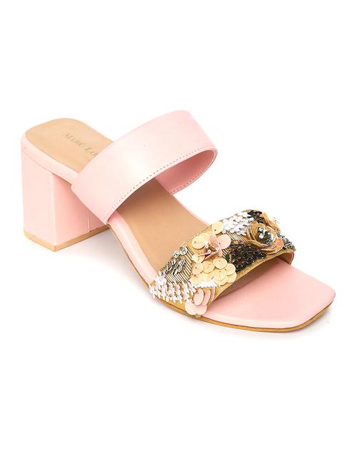 women pink slip on sandal - 19163625 - Very Small Image - 1