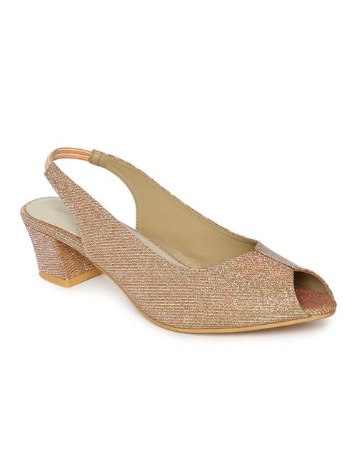 pink synthetic back strap sandals - 19163831 - Very Small Image - 1