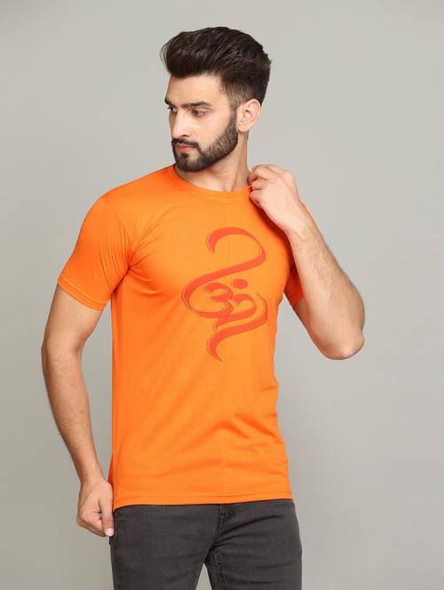 orange cotton t-shirt - 19164035 - Very Small Image - 1