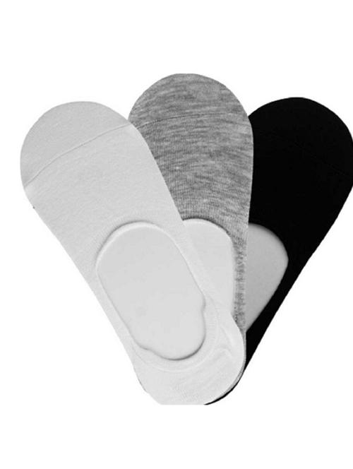 pack of 3 multi colored ankle length sock - 19164688 - Very Small Image - 1
