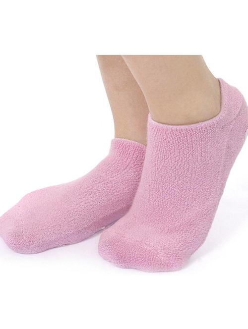 pink solid ankle length sock - 19164707 - Very Small Image - 1