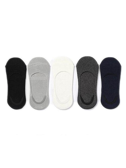 pack of 5 multi colored ankle length sock - 19164732 - Very Small Image - 1